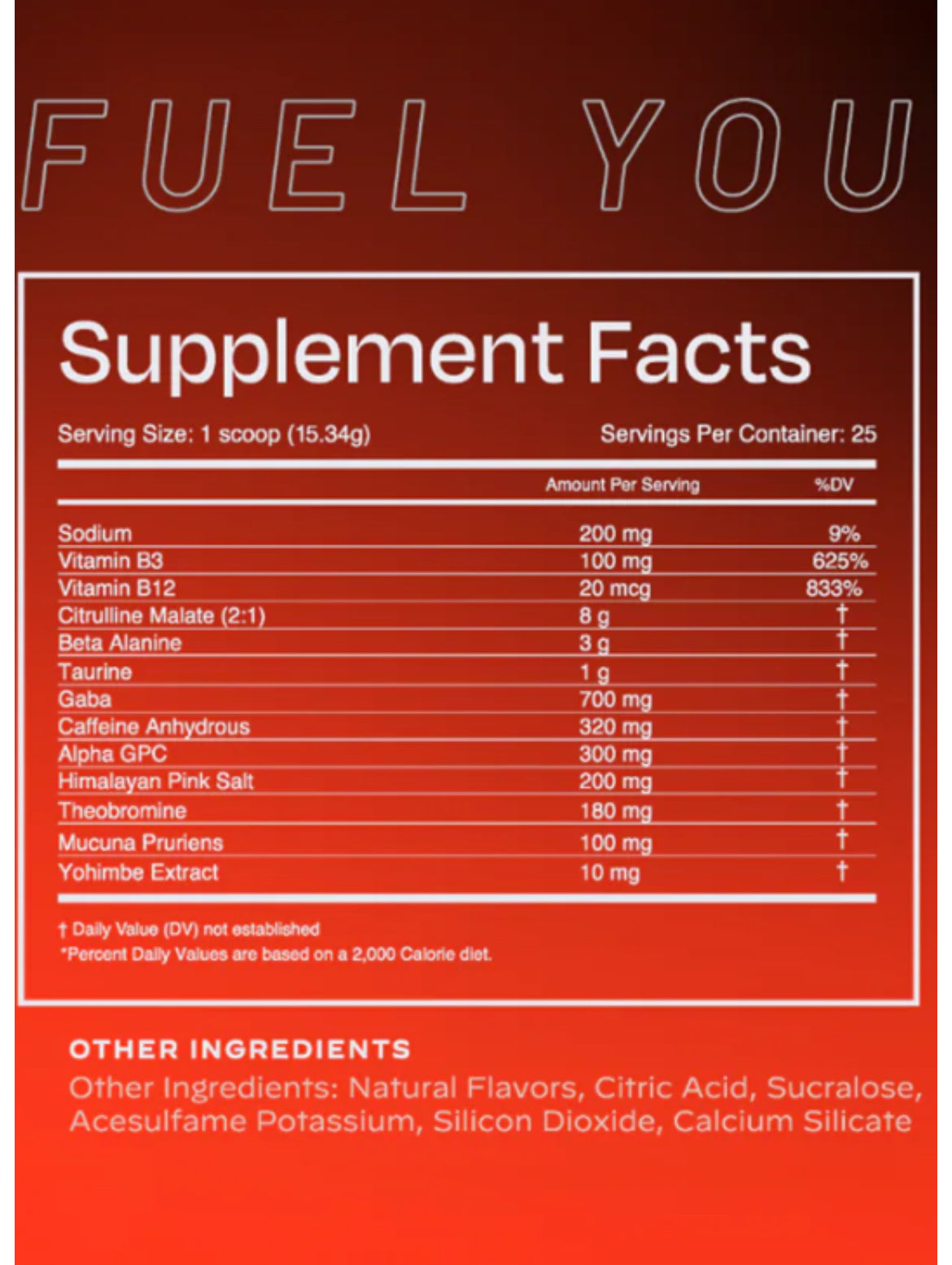 Image of Mile Pre-Workout